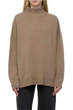 Emporio Armani Femme, Pulls, , Taille: 38 FR Pull Col Montant en Laine Vierge Icon