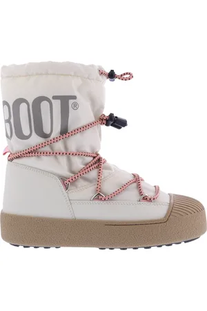 Moon Boot Femme, Chaussures, Blanc, Taille: 40 EU Track Low Polar Winter Bottes