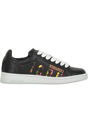 Dsquared2 Femme, Chaussures, Noir, Taille: 37 EU Baskets basses en cuir