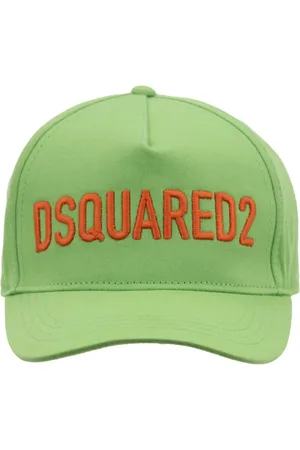 Dsquared2 Unisex, Accessoires, Vert, Taille: ONE Size Casquette de baseball snapback avec logo brodé