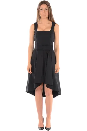 Liu Jo Femme, Robes, Noir, Taille: 40 FR Élégante Robe Cocktail Noire