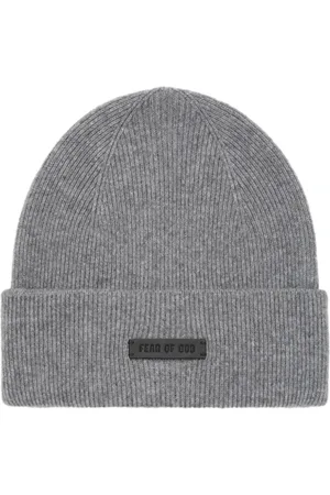 FEAR OF GOD Homme, Accessoires, Gris, Taille: ONE Size Bonnet en cachemire