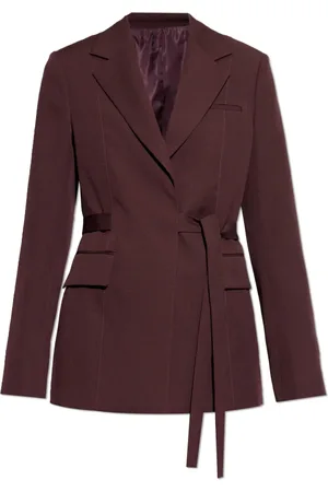 Lanvin Femme, Vestes, Violet, Taille: 36 FR Blazer en laine