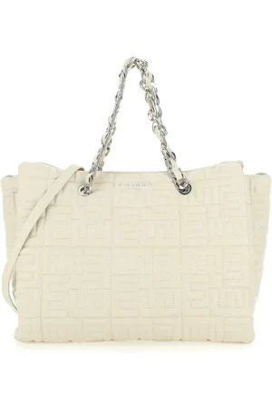 ERMANNO SCERVINO Femme, Sacs, Blanc, Taille: ONE Size Sac à main matelassé avec logo brodé