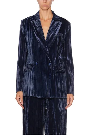 Dondup Femme, Vestes, Bleu, Taille: 38 FR Blazer croisé