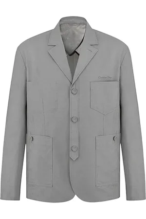 Dior Homme, Vestes, Gris, Taille: M Veste Élégante