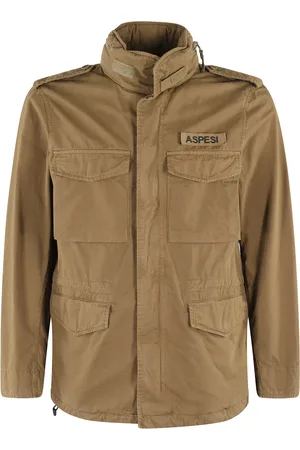Aspesi Homme, Vestes, Brun, Taille: XL Veste de terrain