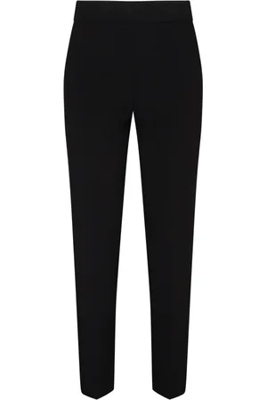 Twin-Set Femme, Pantalons, Noir, Taille: 44 FR Pantalon Slim Noir avec Fermeture Éclair