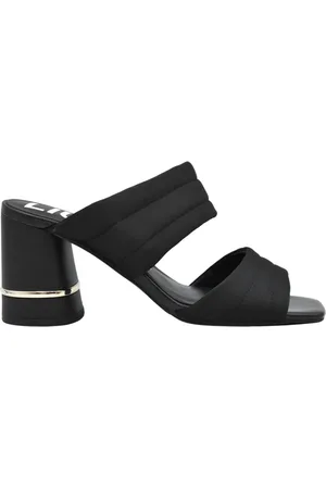 Liu Jo Femme, Chaussures, Noir, Taille: 38 EU Mules à Talons avec Lacets