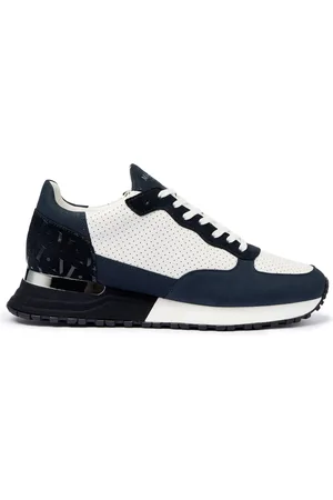 Mallet Homme, Chaussures, Bleu, Taille: 44 EU Popham Perf Navy Silver