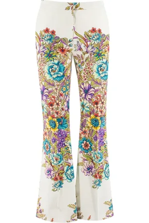Etro Femme, Pantalons, Multicolore, Taille: 40 FR Pantalon Large