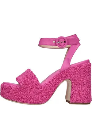 AGL ATTILIO GIUSTI LEOMBRUNI Femme, Chaussures, Rose, Taille: 40 EU Sandales Fuchsia
