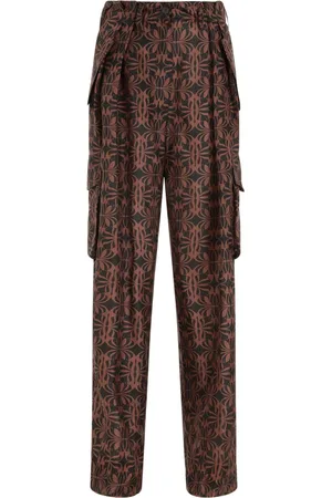 DRIES VAN NOTEN Femme, Pantalons, Brun, Taille: 40 FR Polkar Pants