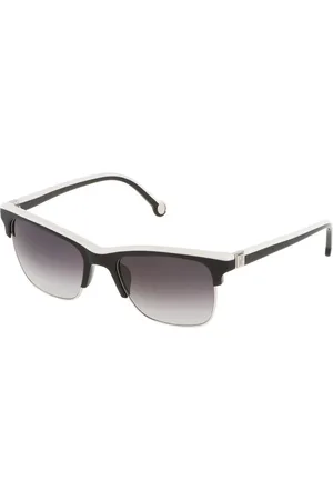 Carolina Herrera Femme, Accessoires, Noir, Taille: ONE Size Lunettes de soleil Axel-Dual