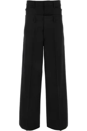 Dsquared2 Femme, Pantalons, Noir, Taille: 36 FR Élégant Pantalon Large