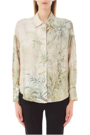 Liu Jo Femme, Blouses et Chemises, Multicolore, Taille: 36 FR ECS Chemise pour Homme Manches Longues
