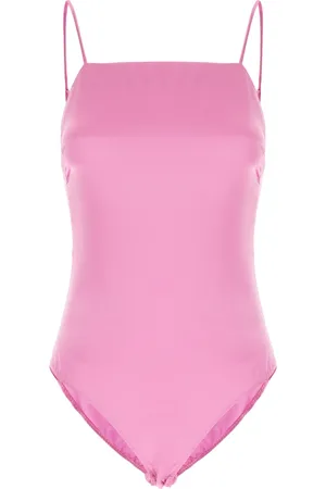 Max Mara Femme, Maillots de bain, Rose, Taille: 34 FR Rugiada Silk Bodysuit