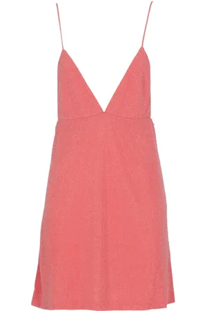 Dsquared2 Femme, Robes, Rose, Taille: 38 FR Glamour Robe Rose à Strass