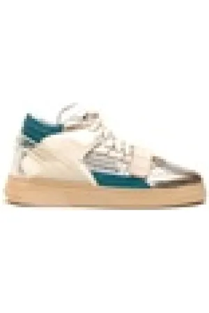 RUN OF Femme, Chaussures, Blanc, Taille: 38 EU Baskets Montante