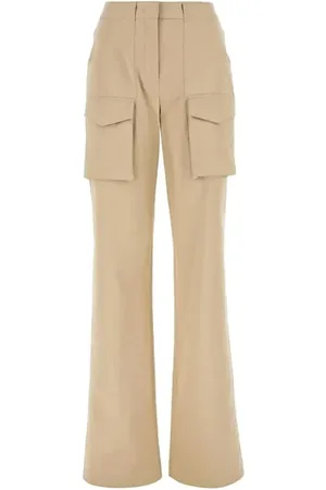 ERMANNO SCERVINO Femme, Pantalons, Brun, Taille: 36 FR Pantalon Large