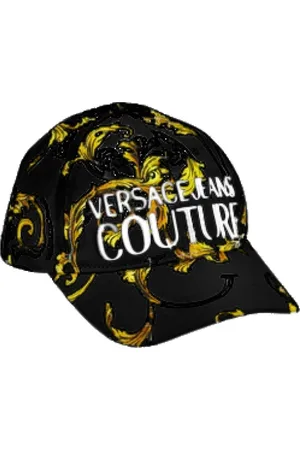 VERSACE Femme, Accessoires, Multicolore, Taille: ONE Size Chapeaux Noirs
