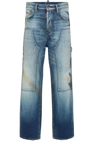 Dsquared2 Homme, Jeans, Bleu, Taille: L Jeans Droits