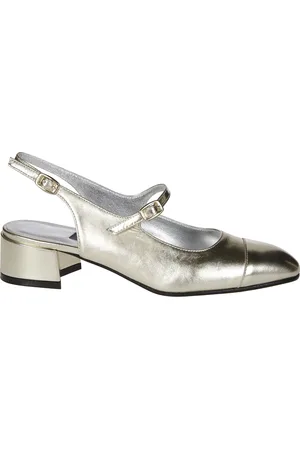 Carel Femme, Chaussures, Gris, Taille: 38 1/2 EU Escarpins Slingback 04