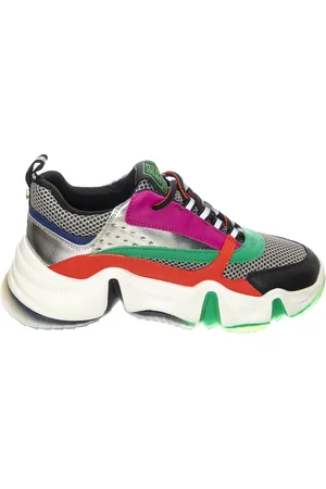 Steve Madden Femme, Chaussures, Multicolore, Taille: 38 EU Baskets Basses à Lacets