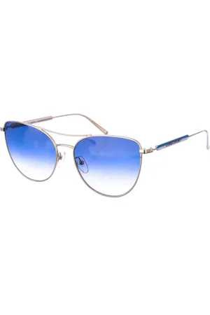 Longchamp Femme, Accessoires, Bleu, Taille: ONE Size Lunettes de soleil ovales