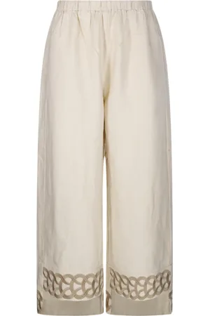 By Malene Birger Femme, Pantalons, Gris, Taille: 36 FR Pantalon Mirabellos