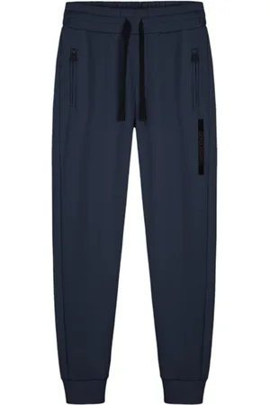 Colmar Homme, Pantalons, Bleu, Taille: 2XL Pantalon de Sport Bleu avec Poches à Fermeture Éclair