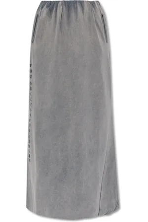 Diesel Femme, Jupes, Gris, Taille: 40 FR Maxi Jupe