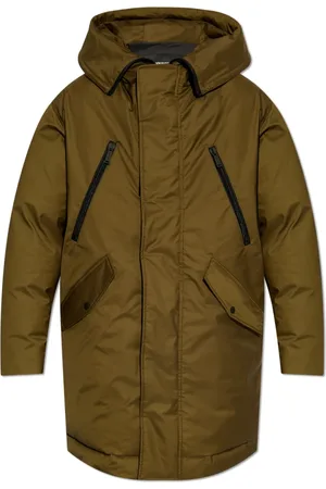 Dsquared2 Homme, Vestes, Vert, Taille: 2XL Veste matelassée à capuche