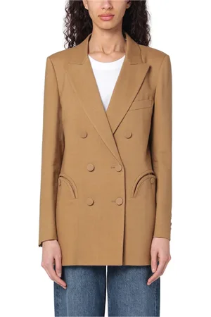Blazé Milano Femme, Vestes, Brun, Taille: 40 FR Veste à Double Boutonnage