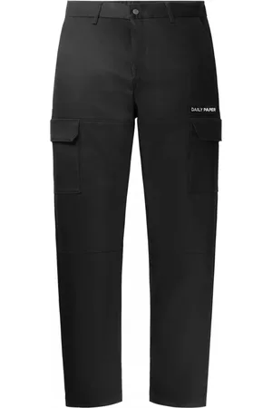 Daily paper Homme, Pantalons, Noir, Taille: M Pantalon Droit Ecargo