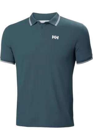 Helly Hansen Homme, Tops, Bleu, Taille: XL Polo Bleu Lavé