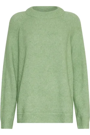 Moss Copenhagen Femme, Pulls, Vert, Taille: 40 FR Hope Pullover Sweater
