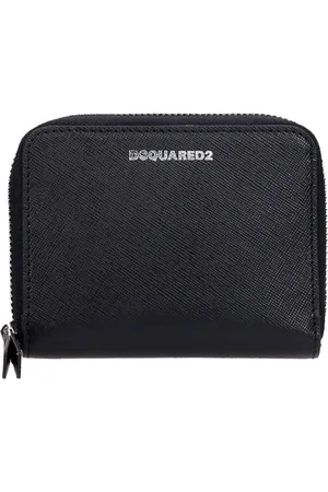 Dsquared2 Homme, Accessoires, Noir, Taille: ONE Size Portefeuilles Noirs pour Hommes
