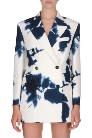 ERMANNO SCERVINO Femme, Vestes, Blanc, Taille: 42 FR Blazer Cruzado