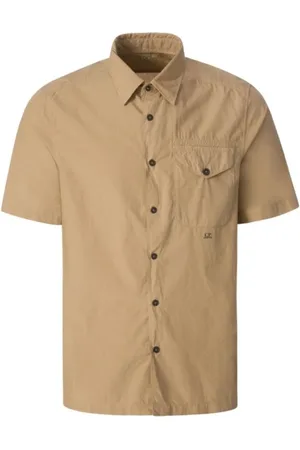 C.P. Company Homme, Chemises, , Taille: XL Chemise Classique à Manches Courtes