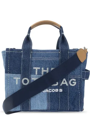 Marc Jacobs Femme, Sacs, Bleu, Taille: ONE Size The Denim Tote Mini