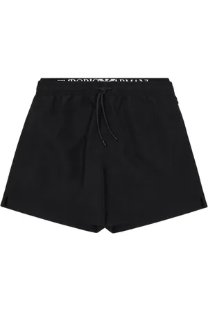 Emporio Armani Homme, Maillots de bain, Noir, Taille: S Vêtements Mer Noire Shorts Taille Élastique