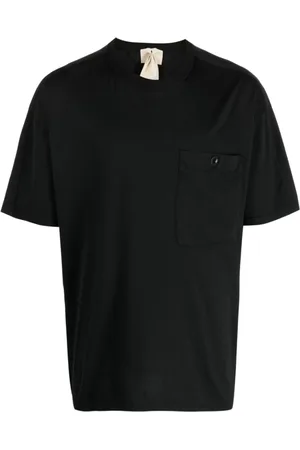 Ten Cate Homme, Tops, Noir, Taille: L T-shirt Noir en Coton avec Poche