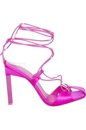 The Attico Femme, Chaussures, Rose, Taille: 37 EU Escarpins à lacets Adele