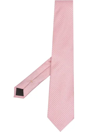 CANALI Homme, Accessoires, Rose, Taille: ONE Size Cravate en soie