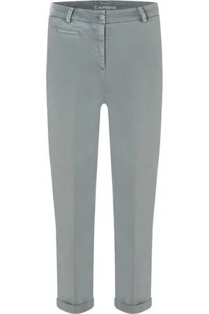 Cambio Femme, Pantalons, Vert, Taille: 38 FR Pantalon Stella