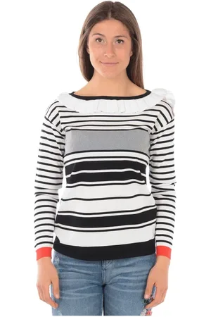 Liu Jo Femme, Pulls, Multicolore, Taille: 42 FR Pull Douillet en Tricot