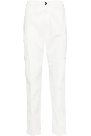ELEVENTY Homme, Pantalons, Blanc, Taille: W36 Pantalon Slim-fit