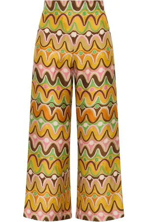 Maliparmi Femme, Pantalons, , Taille: 40 FR Collection Print Pantalons