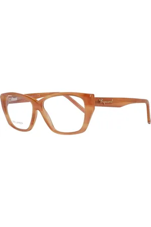 Dsquared2 Femme, Accessoires, Brun, Taille: ONE Size Montures Marron en Plastique